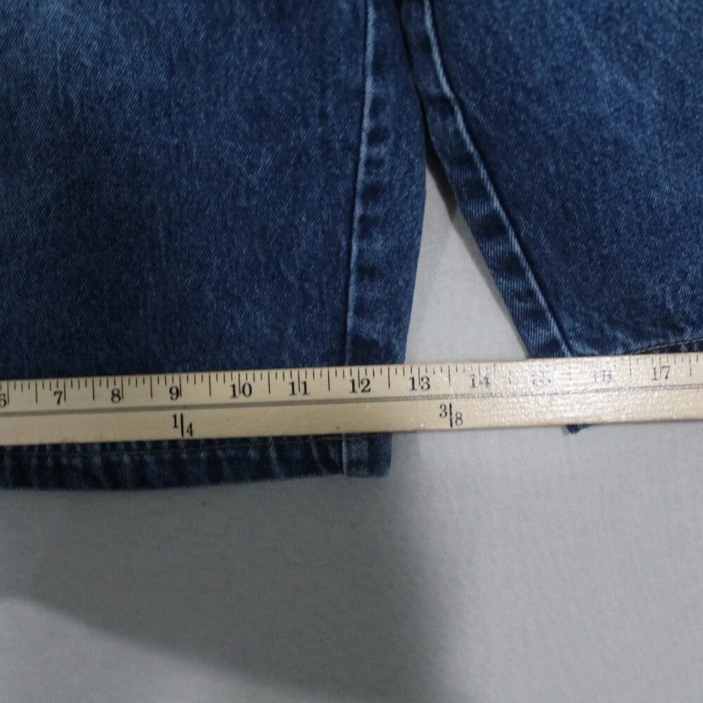 Esco Men Blue Dungarees Denim Shorts Vintage Y2K Size 36